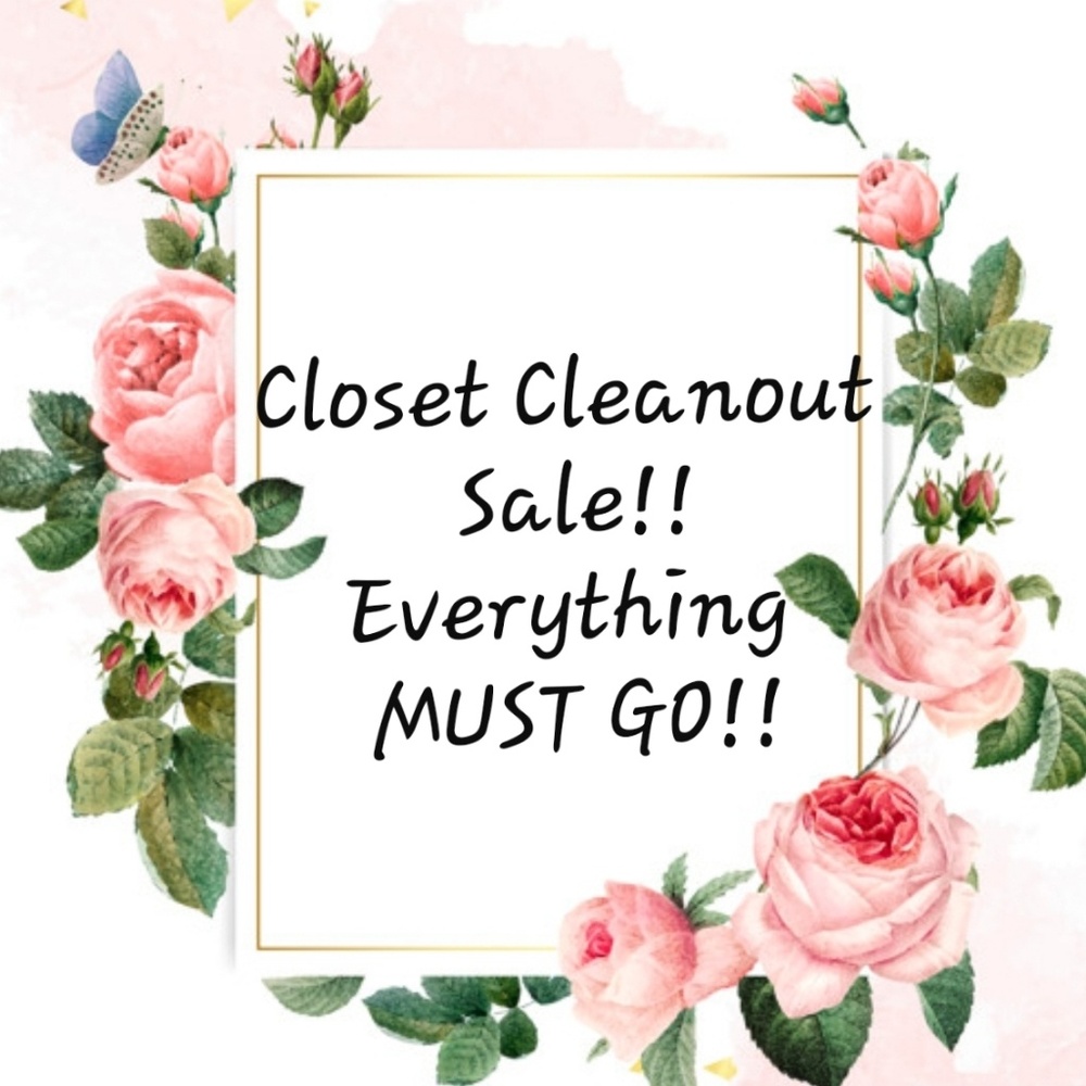 Closet Clean Out Time!!